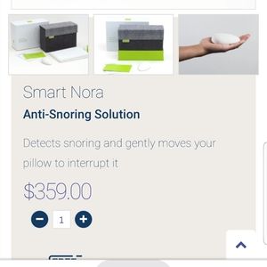 Nora anti snoring device